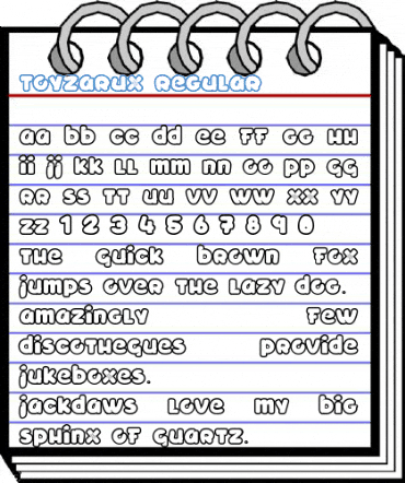 TOYZARUX Font