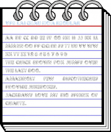 VPS Lai Chau Hoa Regular Font