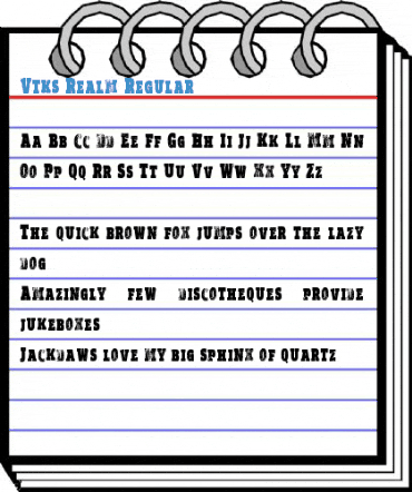 Vtks Realm Font