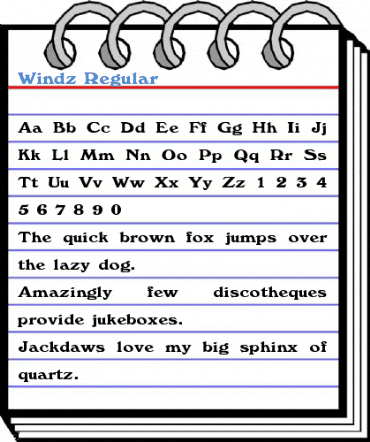 Windz Regular Font