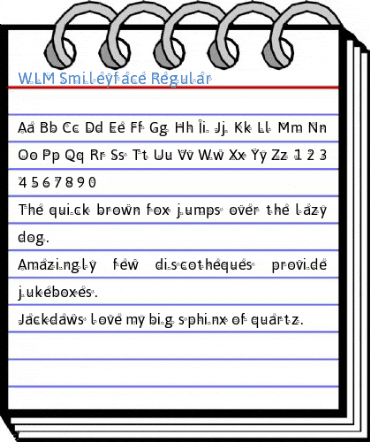 WLM Smileyface Regular Font