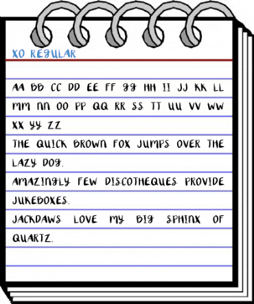 XO Font