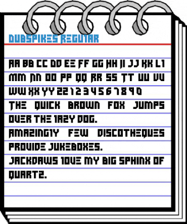 Dubspikes Font