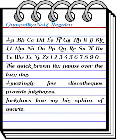 QumpellkaNo12 Regular Font