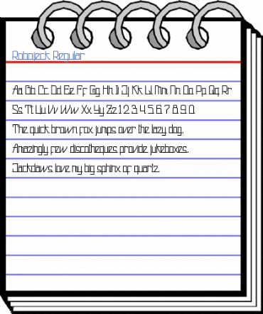 Robojeck Regular Font