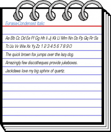 Eurasia-Condensed Font