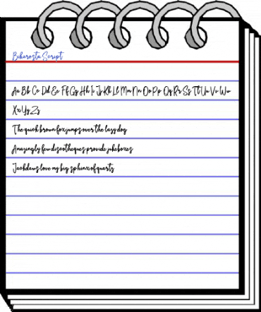 Bikarosta Script Font