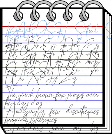 LAROSH Sithal Signature Regular Font