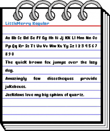 LittleMerry Regular Font