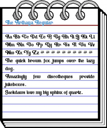 The Arthaya Font