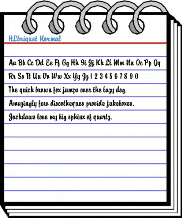 HLbriquet Normal Font