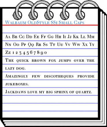 Walbaum OldStyle SSi Font