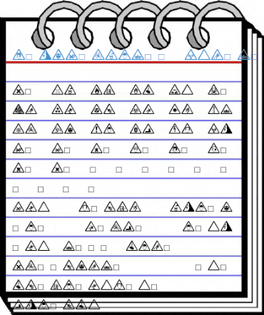 WarnSymbols5 Font