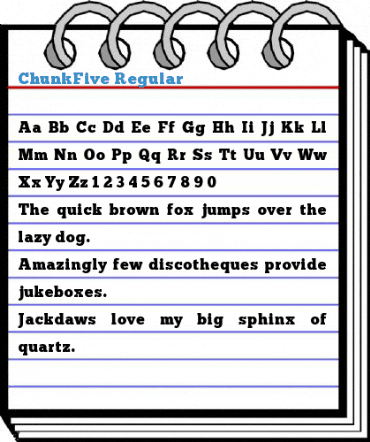 ChunkFive Regular Font