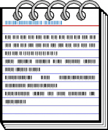 Barcode2_5IN Normal Font