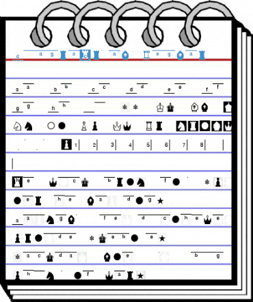 DiagramTTCrystals Font