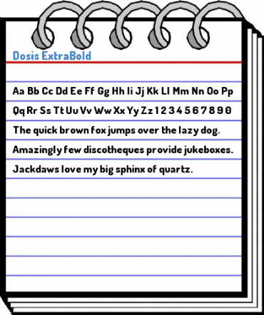 Dosis Font