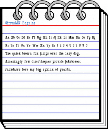 CircusMN Regular Font