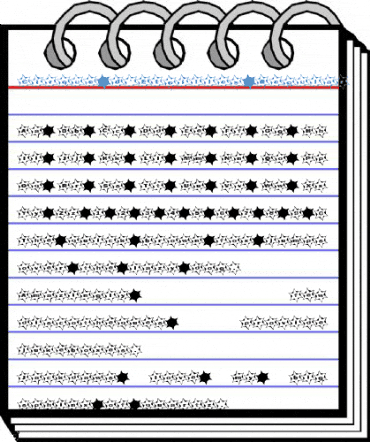 Cirque d'Etoilles Regular Font