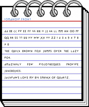 Iomanoid Front Font