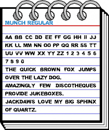 munch Regular Font