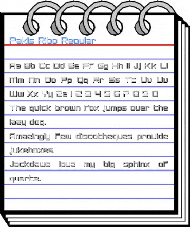 Pakis Ribo Regular Font
