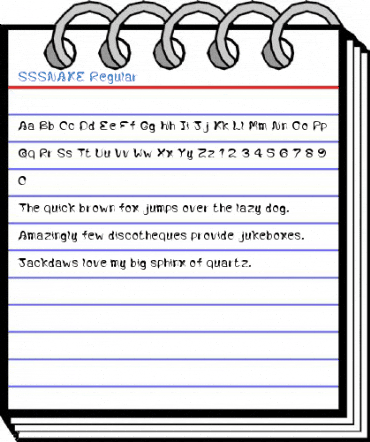 SSSNAKE Regular Font