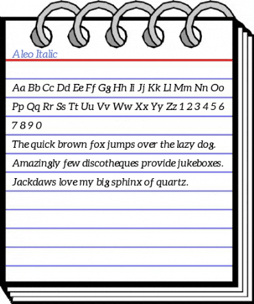 Aleo Font