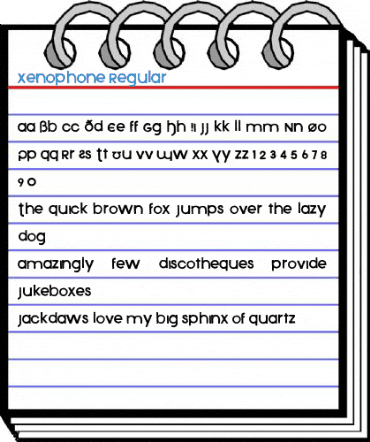 Xenophone Font