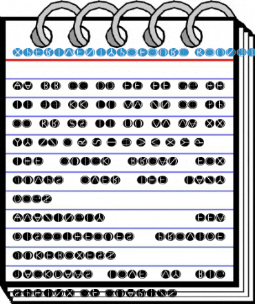 XperimentypoFourC RoundInvers Font