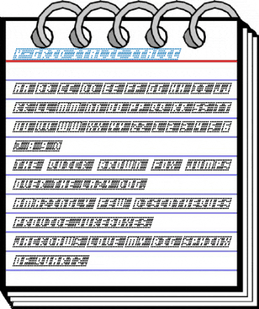Y-Grid Italic Font