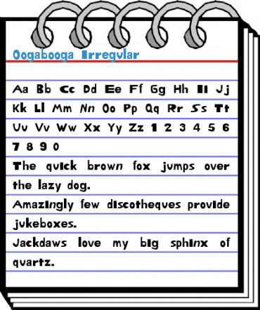 Oogabooga Font