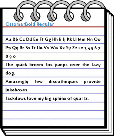 OttomatBold Font