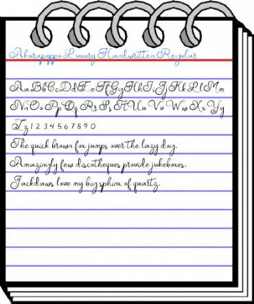 Akurapoppo Luxury Handwritten Regular Font