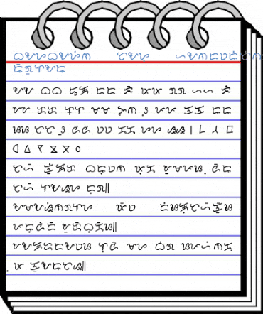 Baybayin Tayo Handwriting B30 Font