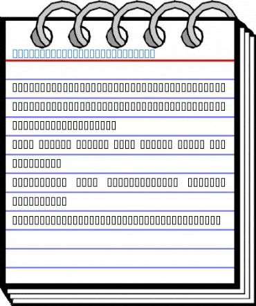 P22 Koch Signs One Font