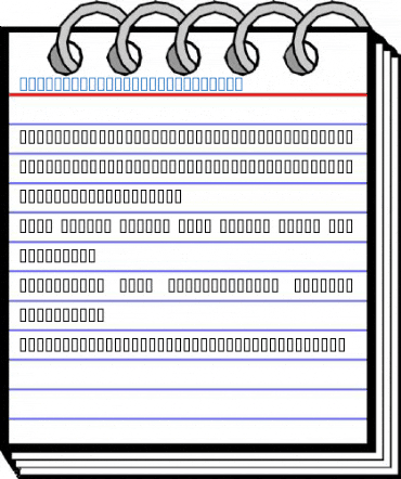 P22 Koch Signs Two Regular Font