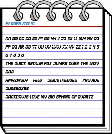 Blader Font