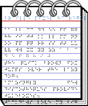 Braille Pixel HC Regular Font