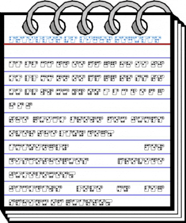 Brailler V2 Light Regular Font