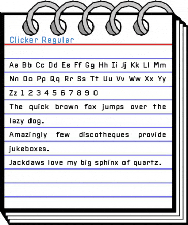 Clicker Font