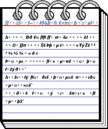 PageSans-BoldItalicExpert Regular Font