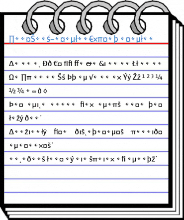 PageSans-RegularExpert Font