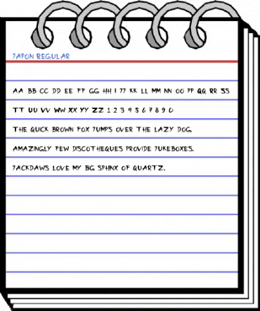 Japon Regular Font