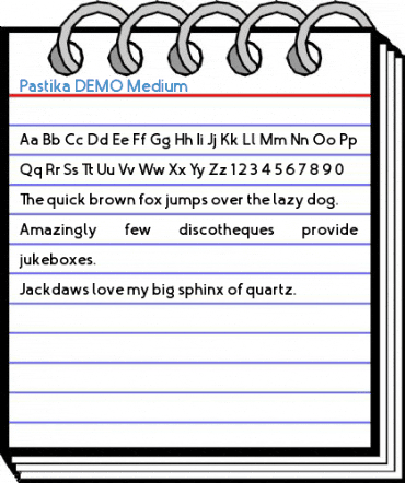 Pastika DEMO Font