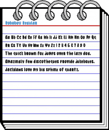 Roboboy Regular Font