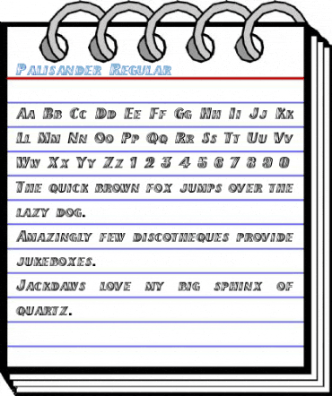 Palisander Font