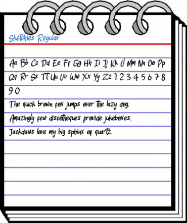 Sketchies Font