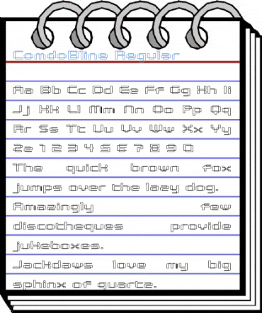 ComdoBline Regular Font