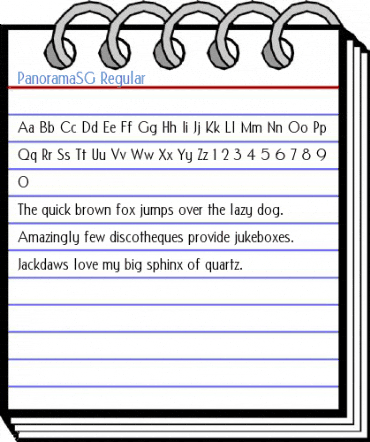 PanoramaSG Regular Font